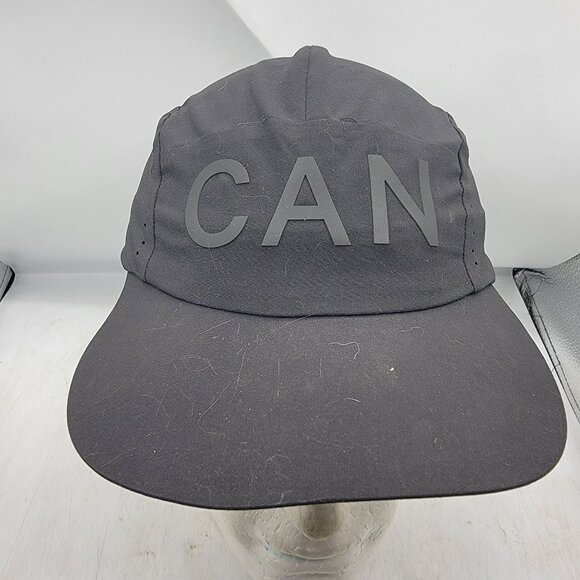 Lululemon Team Canada Small Medium Black Athletic Hat Lightweight Outdoors
